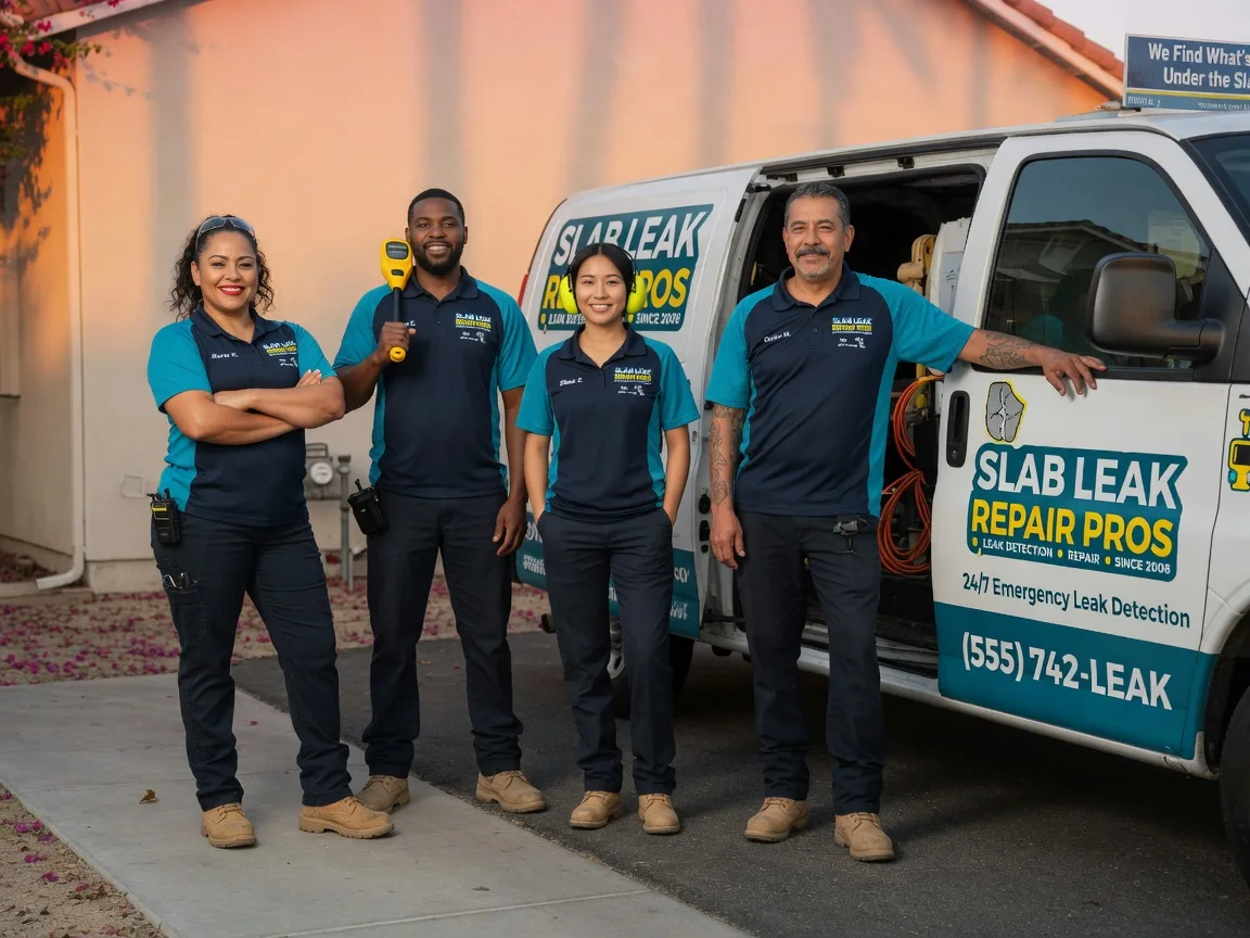 Slab Leak Repair company in George, IA